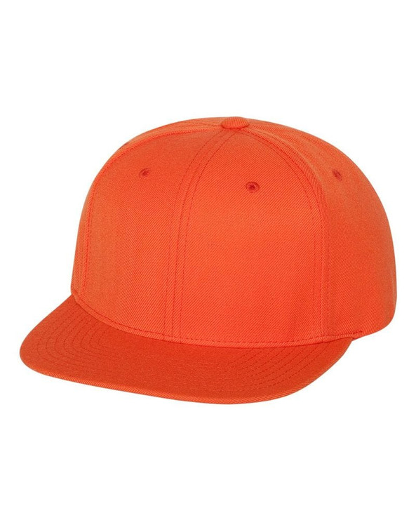 Yupoong 6089M - Gorra de lana con visera plana
