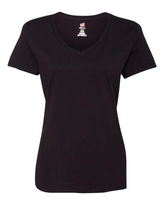 Hanes S04V - Cuello en V Nano-T