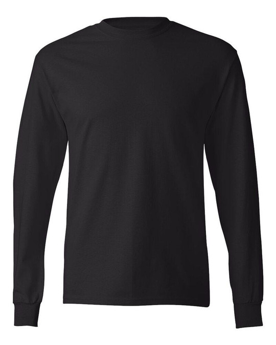 Hanes 5586 - Camiseta de manga larga Tagless