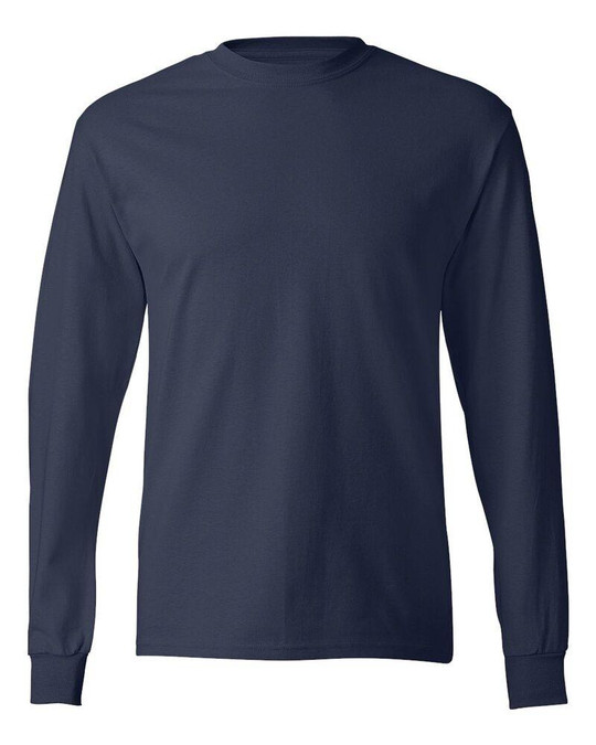 Hanes 5586 - Camiseta de manga larga Tagless