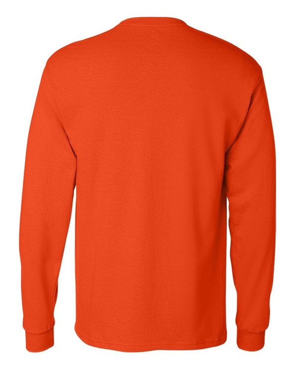 Hanes 5596 - Camiseta de manga larga Tagless® con bolsillo