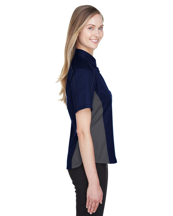 Ash City North End 77042 - Fuse Ladies' Color-Block Twill Shirts