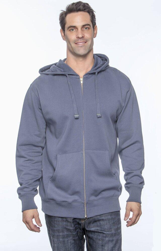 Econscious EC5650 - Men's 11.67 oz. Organic/Recycled Full-Zip Hood