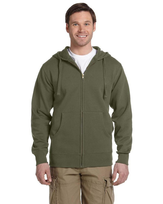 Econscious EC5650 - Men's 11.67 oz. Organic/Recycled Full-Zip Hood