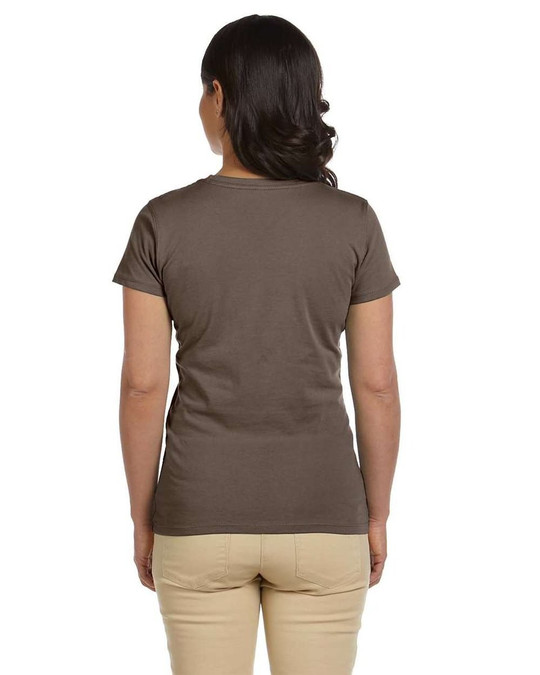 Econscious EC3000 - Camiseta clásica de manga corta para damas de 7.3 oz., 100% algodón orgánico