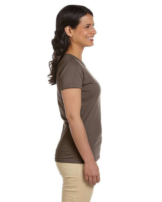 Econscious EC3000 - Camiseta clásica de manga corta para damas de 7.3 oz., 100% algodón orgánico