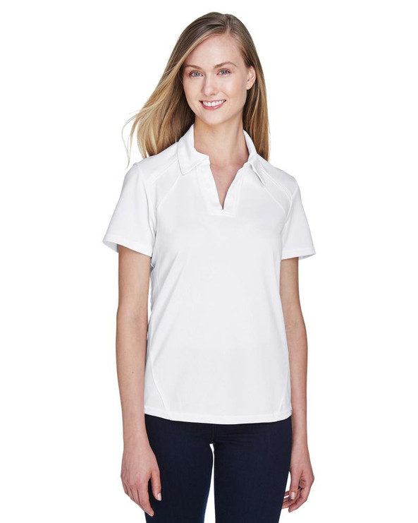 Ash City North End 78632 - Ladies' Recycled Polyester Performance Pique Polo