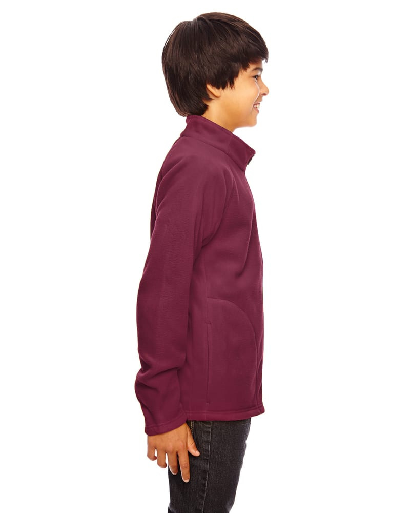 Team 365 TT90Y - Youth Campus Microfleece Jacket