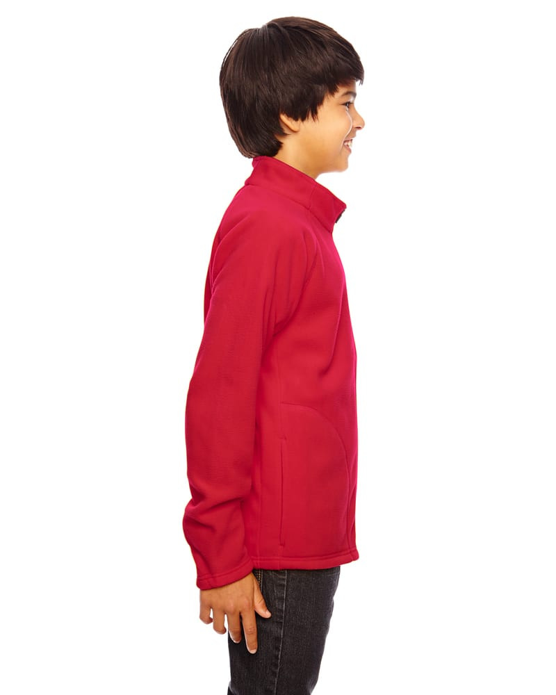 Team 365 TT90Y - Youth Campus Microfleece Jacket