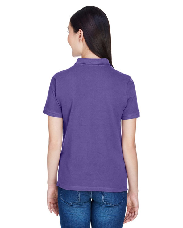 Harriton M265W - Ladies 5.6 oz. Easy Blend Polo