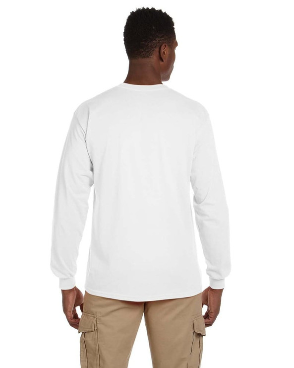 Gildan G241 - Ultra Cotton® 6 oz. Long-Sleeve Pocket T-Shirt