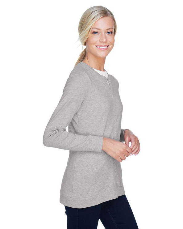 Devon & Jones DP181W - Perfect Fit Ladies Ribbon Cardigan