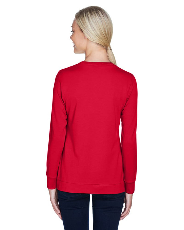 Devon & Jones DP181W - Perfect Fit Ladies Ribbon Cardigan