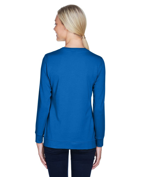 Devon & Jones DP181W - Perfect Fit Ladies Ribbon Cardigan