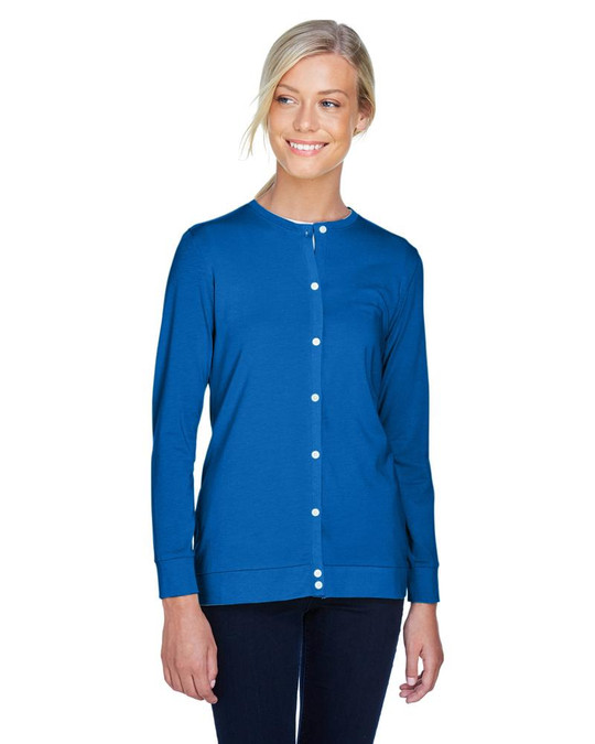 Devon & Jones DP181W - Perfect Fit Cárdigan de Cinta para Damas