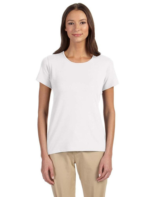 Devon & Jones DP182W - Perfect Fit Ladies Shell T-Shirt