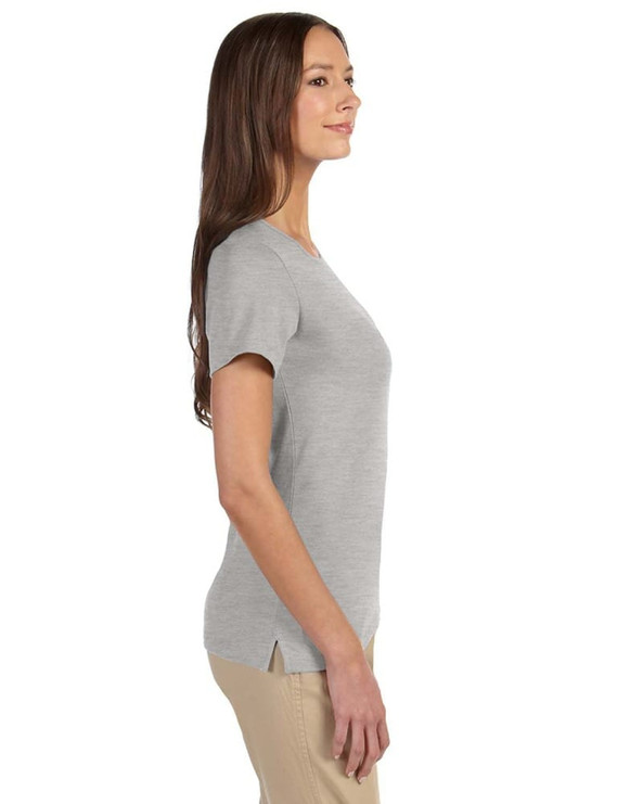 Devon & Jones DP182W - Perfect Fit Ladies Shell T-Shirt