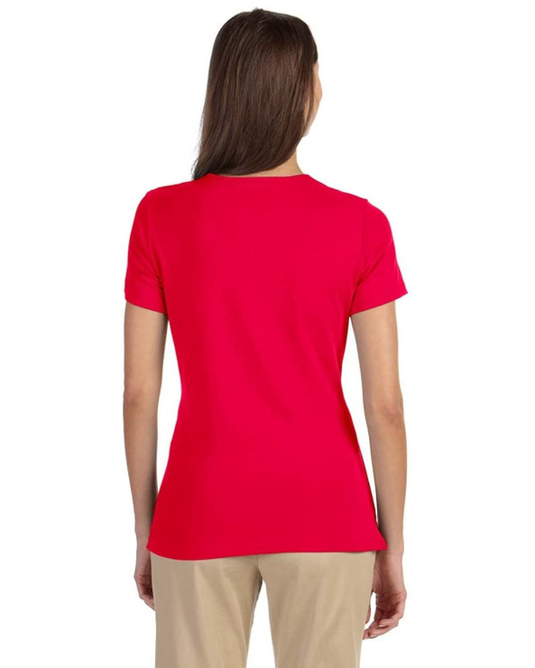 Devon & Jones DP182W - Perfect Fit Ladies Shell T-Shirt