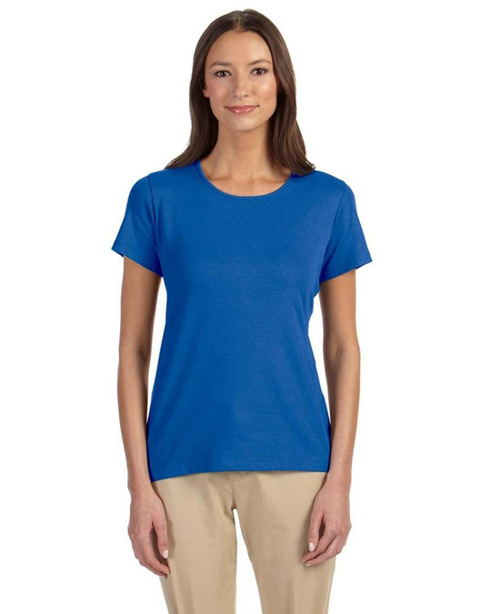 Devon & Jones DP182W - Camiseta Shell para Dama Perfect Fit