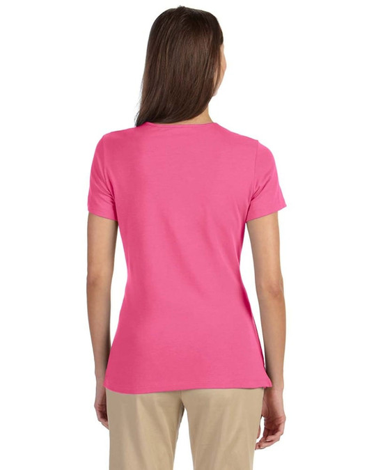 Devon & Jones DP182W - Camiseta Shell para Dama Perfect Fit