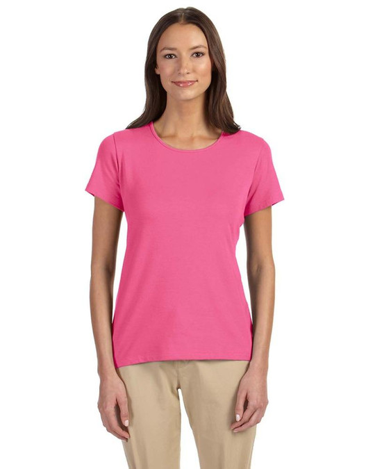 Devon & Jones DP182W - Camiseta Shell para Dama Perfect Fit