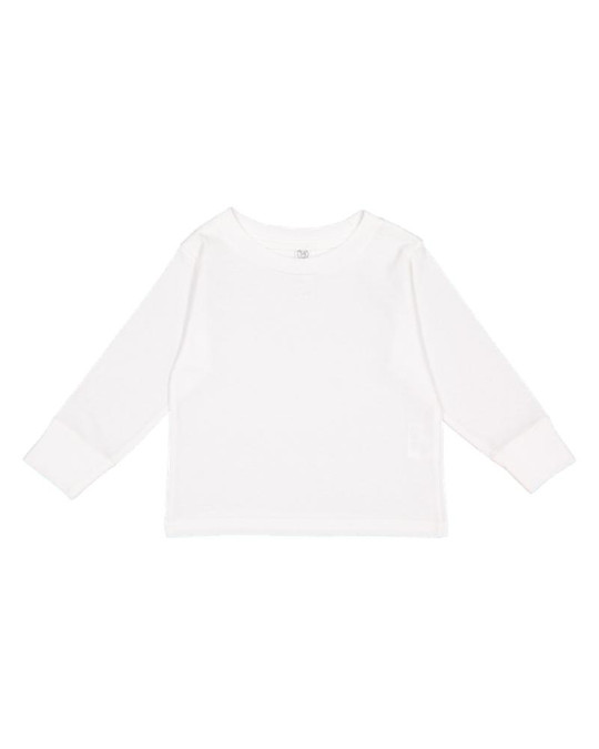 Rabbit Skins 3311 - T-shirt à manches longues pour tout-petit, 5,5 oz
