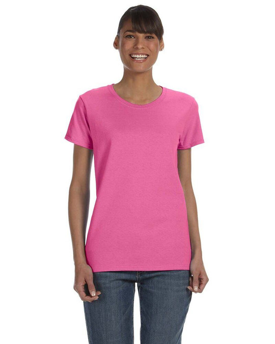 Gildan G500L - T-shirt ajusté pour femme en coton épais 5,3 oz.