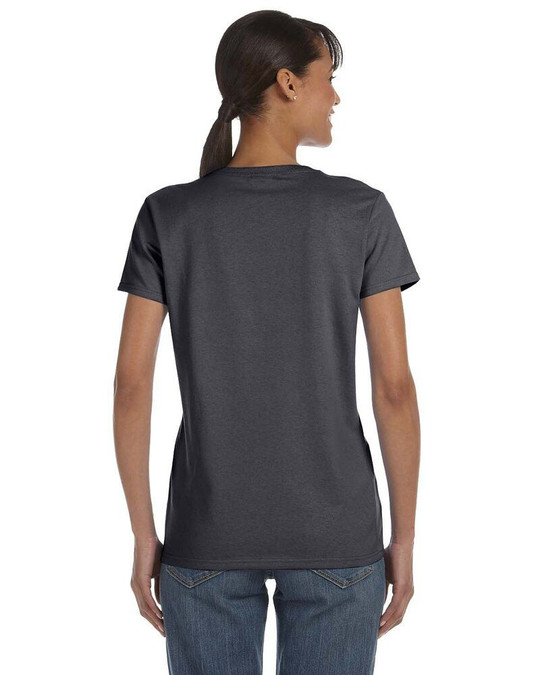 Gildan G500L - T-shirt ajusté pour femme en coton épais 5,3 oz.
