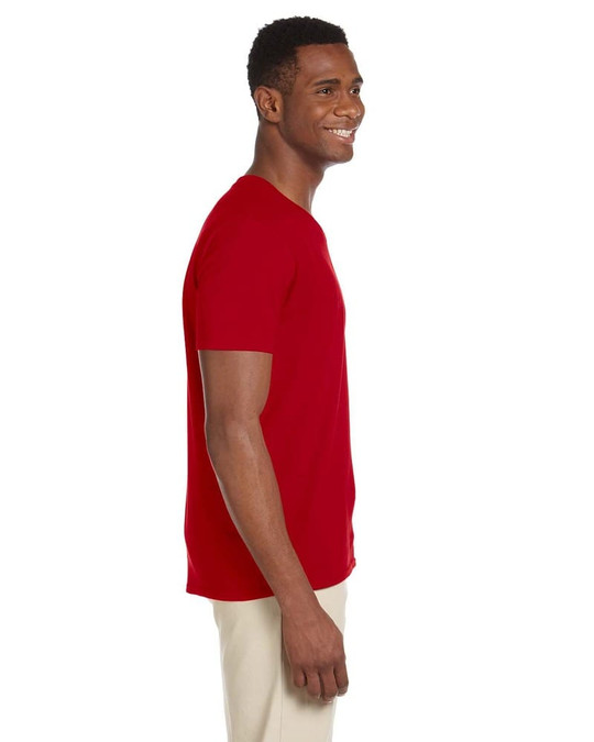 Gildan G64V - T-shirt col en V Softstyle® 4,5 oz.
