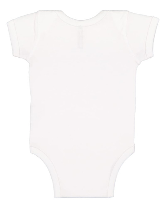 Rabbit Skins 4400 - Body bébé à épaules rabattables en côtes 5 oz pour nourrisson