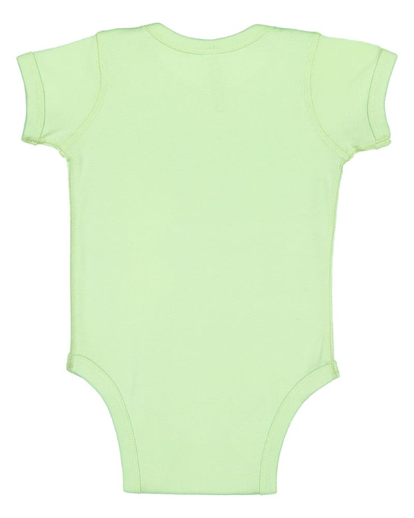 Rabbit Skins 4400 - Infant 5 oz. Baby Rib Lap Shoulder Bodysuit