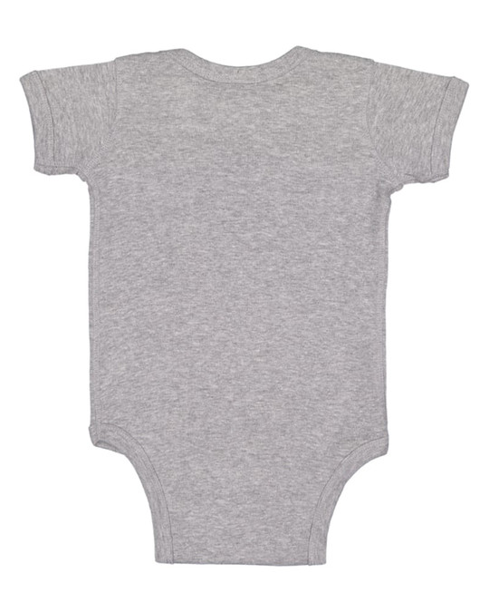 Rabbit Skins 4400 - Body bébé à épaules rabattables en côtes 5 oz pour nourrisson