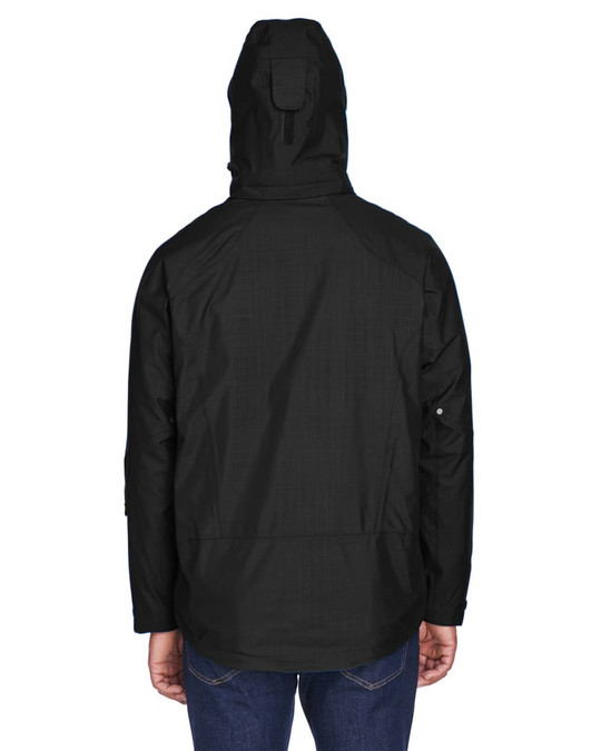 Ash City North End 88178 - Caprice Manteau 3 En 1 Pour Homme Avec Manteau Intérieur À Extérieur Doux