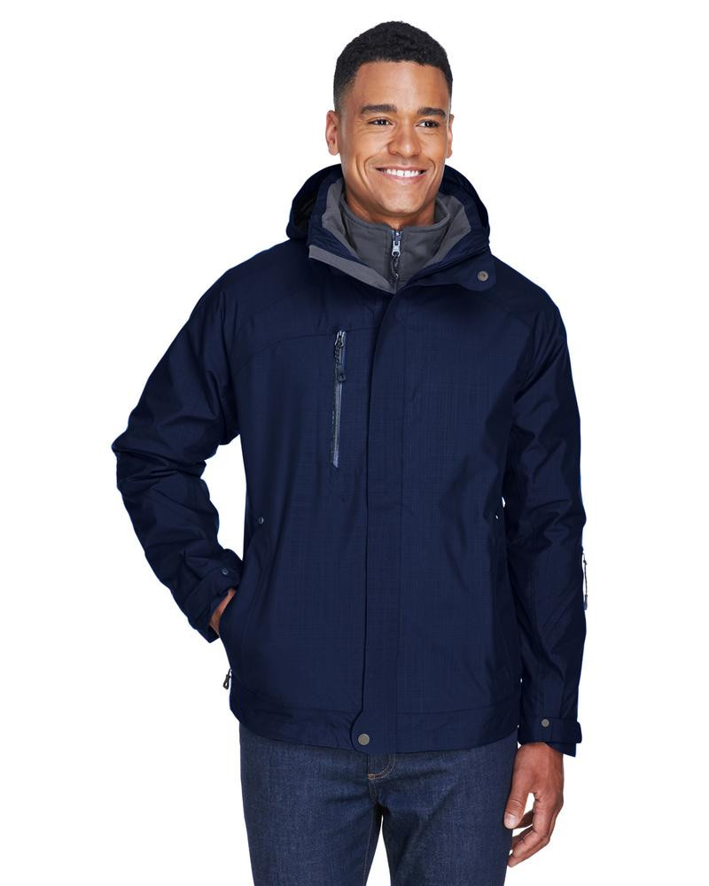 Ash City North End 88178 - Caprice Manteau 3 En 1 Pour Homme Avec Manteau Intérieur À Extérieur Doux