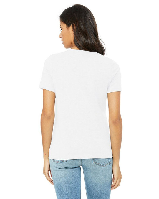 Bella+Canvas B6400 - T-shirt à manches courtes en jersey décontracté pour femmes