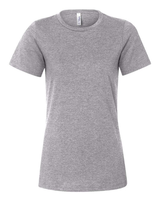 Bella+Canvas B6400 - Camiseta de manga corta de jersey relajado para mujer