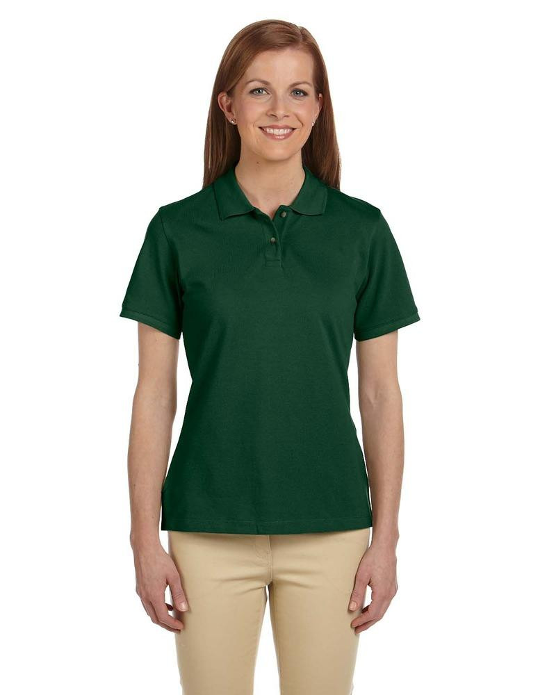 Harriton M200W - Ladies 6 oz. Ringspun Cotton Piqué Short-Sleeve Polo