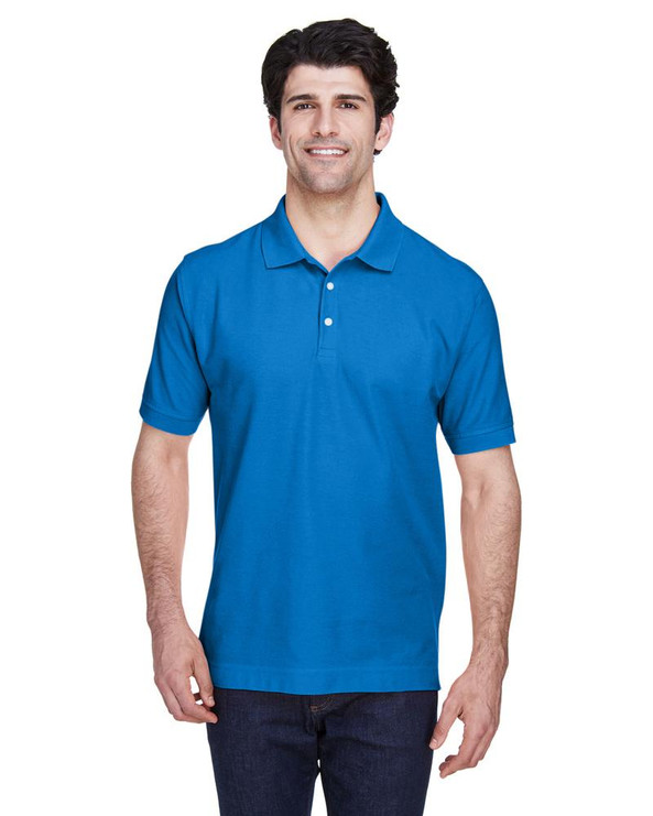 Devon & Jones D100 - Men's Pima Piqué Short-Sleeve Polo