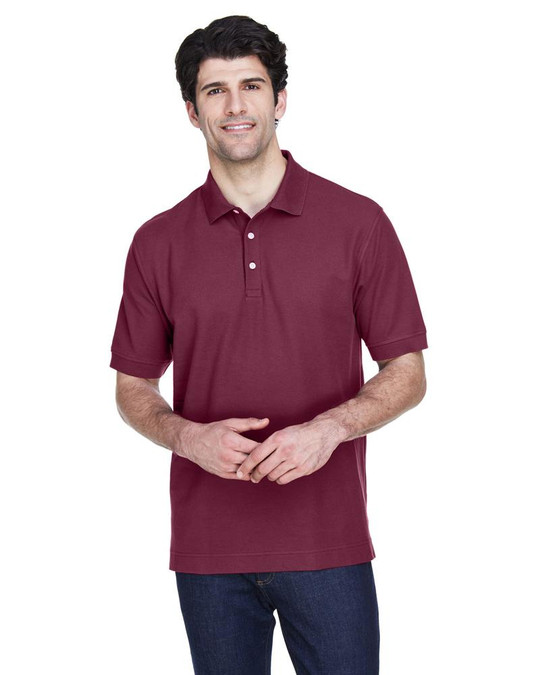 Devon & Jones D100 - Polo à manches courtes en Pima Piqué