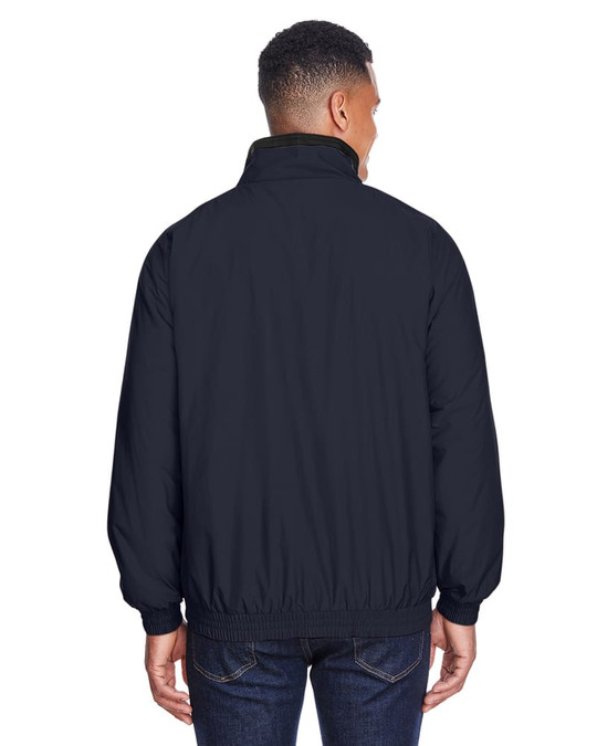 Harriton M740 - Veste en nylon doublée de polaire