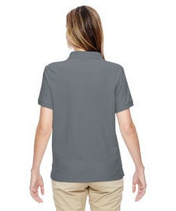 Devon & Jones D100W - Ladies Pima Piqué Short-Sleeve Y-Collar Polo