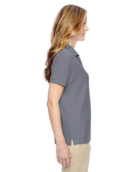 Devon & Jones D100W - Ladies Pima Piqué Short-Sleeve Y-Collar Polo