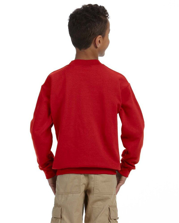 Gildan G180B - Heavy Blend Youth 8 oz., 50/50 Fleece Crew