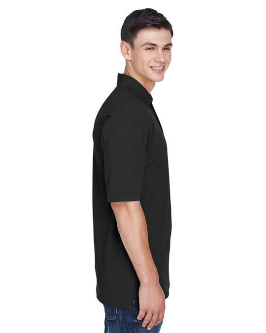 Harriton M265 - Men's 5.6 oz. Easy Blend Polo