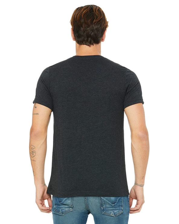 Bella+Canvas 3415C - t-shirt unisexe Triblend à manches courtes avec encolure en V