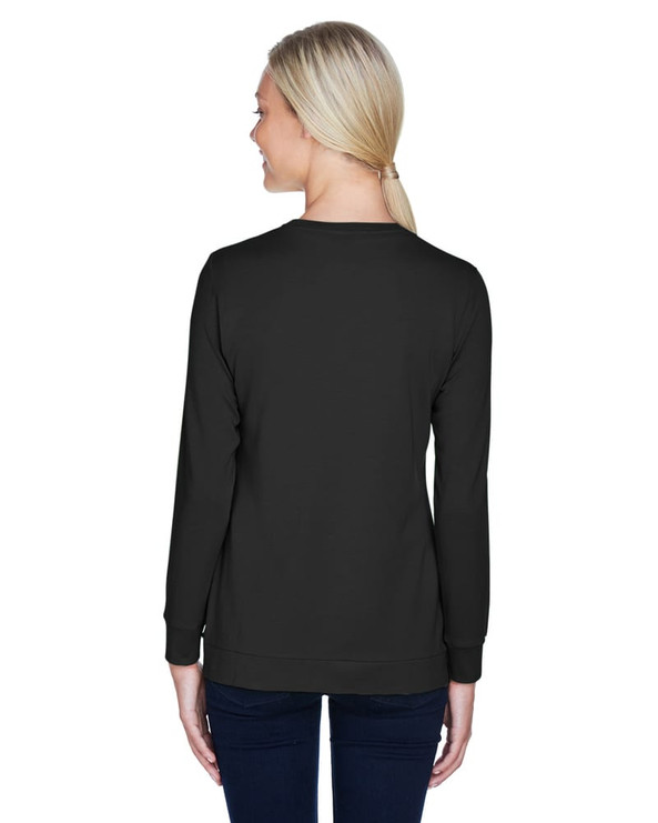 Devon & Jones DP181W - Perfect Fit Ladies Ribbon Cardigan