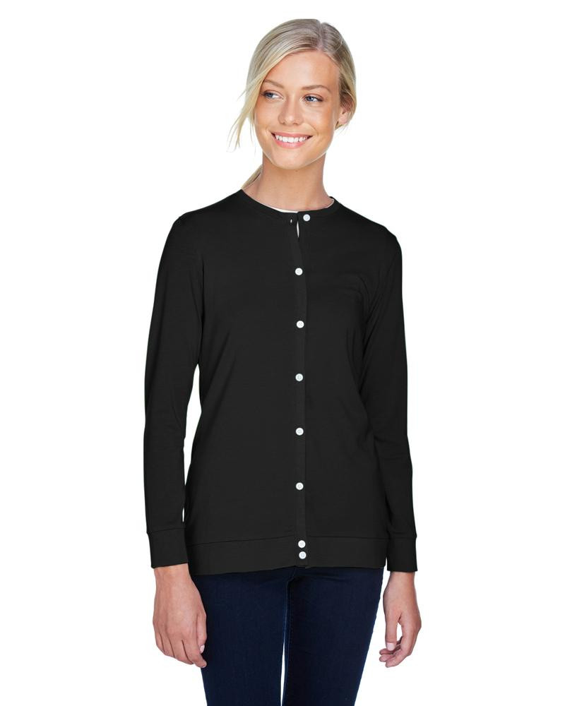 Devon & Jones DP181W - Perfect Fit Ladies Ribbon Cardigan