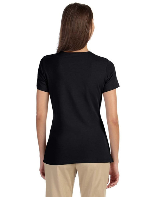 Devon & Jones DP182W - Camiseta Shell para Dama Perfect Fit