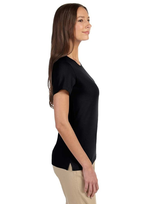 Devon & Jones DP182W - Camiseta Shell para Dama Perfect Fit