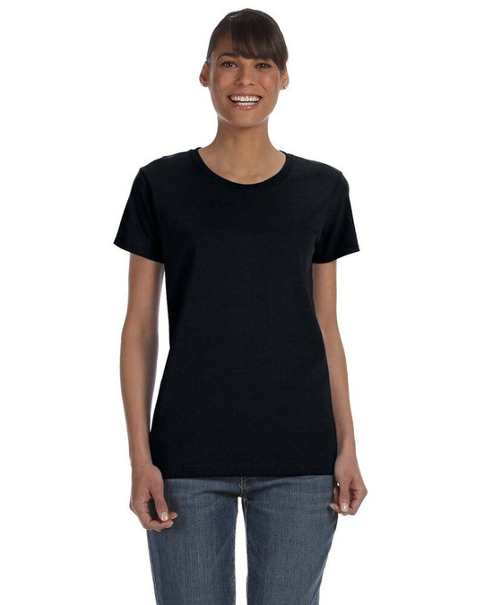 Gildan G500L - T-shirt ajusté pour femme en coton épais 5,3 oz.